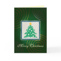 Merry Christmas (green) - Card by Houk Merry Christmas (green) - Card