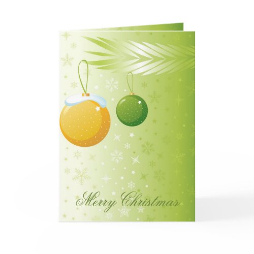 Merry Christmas Greeting Card card