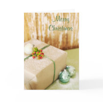 Merry Christmas Greeting Card