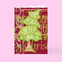 Merry Christmas Greeting Card
