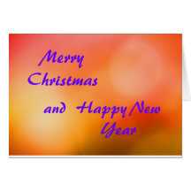 merry christmas greeting card
