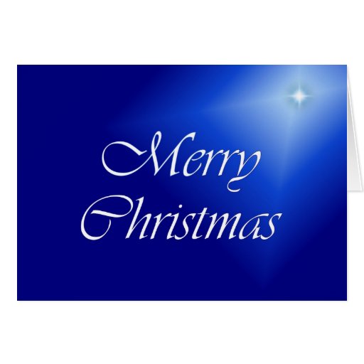 Merry Christmas Greeting Card