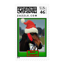 Merry Christmas Happy Holidays wishes Xmas Stamps