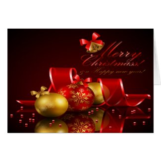 Merry Christmas & Happy New Year Card