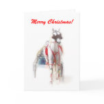 Merry Christmas Harness Racing Holiday Card