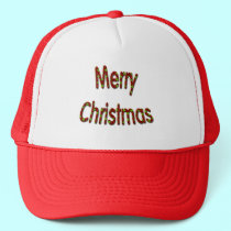 Merry Christmas hats by DonnasGreetingCards Merry Christmas hats