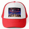 Merry Christmas Hat / Cap by mikek92349 Merry Christmas Hat / Cap