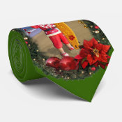 Merry Christmas Hawaiian Style tie