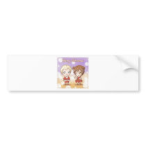 Merry Christmas-Holden and Ava bumper stickers