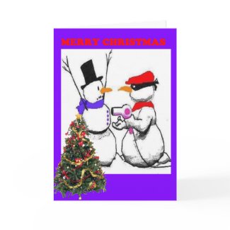 Merry Christmas Holdup card