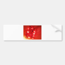 Merry Christmas  Holiday celebrations Santa Clause Bumper Sticker