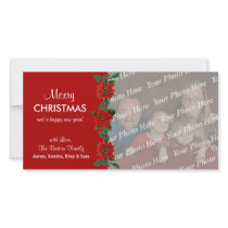 Merry Christmas Holiday Photo Cards photo cards