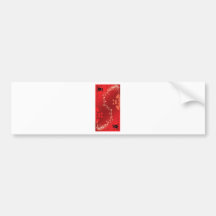 Merry Christmas  Holiday Tree Ornaments celebratio Bumper Stickers