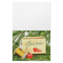 MERRY CHRISTMAS HOLIDAYS stationery
