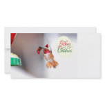 Merry Christmas Hummingbird Photo Card