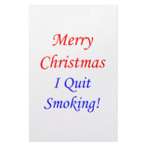 Merry Christmas I Quit Smoking! stationery by omgoshitschristmas Merry Christmas I Quit Smoking! stationery
