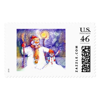 Merry christmas II postage