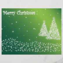 Merry Christmas illustration Flyers
