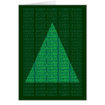 Merry Christmas in Binary Greeting Cards