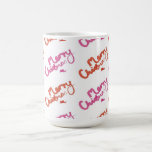 Merry Christmas in paint Mug