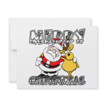 Merry Christmas invitations by boltzdesignz Merry Christmas invitations