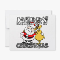 Merry Christmas invitations