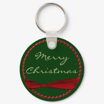 Merry Christmas Keychain by MzLisaMichelle Merry Christmas Keychain