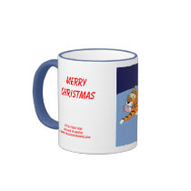 MERRY CHRISTMAS, Kitten & Tige... mugs