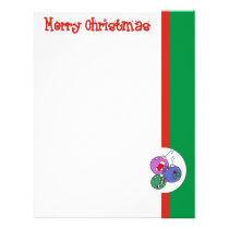 Merry Christmas Letter Paper letterhead