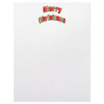 Merry Christmas letterhead by DonnasGreetingCards Merry Christmas letterhead