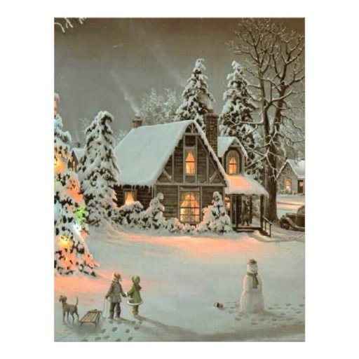 Merry Christmas Letterhead Design