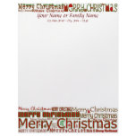 Merry Christmas Letterhead - Personalize