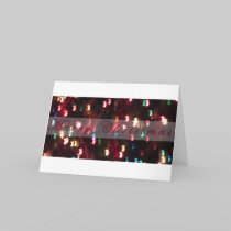 Merry Christmas Lights cards