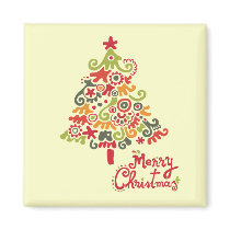 Merry Christmas magnets by ShouShou Merry Christmas magnets