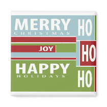 Merry Christmas magnets