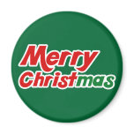 Merry Christmas magnets