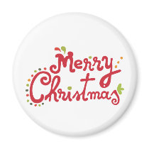 Merry Christmas magnets