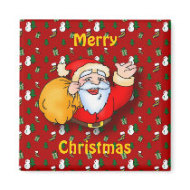 Merry Christmas Magnet by elenaind Merry Christmas Magnet