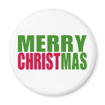 Merry Christmas magnets