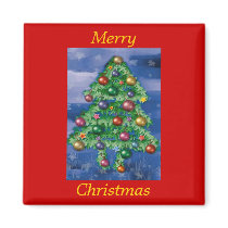 Merry Christmas Magnet