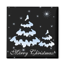 Merry Christmas! Refrigerator Magnet