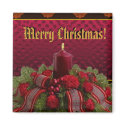 Merry Christmas Magnet by Rb_barnes2 Merry Christmas Magnet