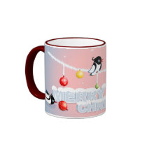 Merry Christmas - Magpies Bubbles Snow mugs