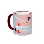 Merry Christmas - Magpies Bubbles Snow Coffee Mugs