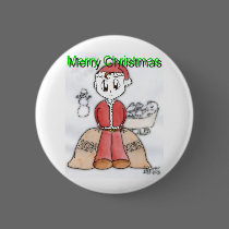 Merry Christmas Manga buttons
