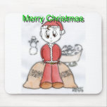 Merry Christmas Manga Mouse Mats