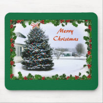 Merry Christmas Merchandise mousepads