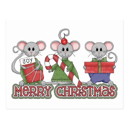 Merry Christmas Mouse 