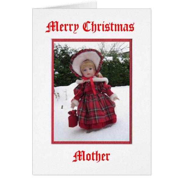Merry Christmas Mother Cards