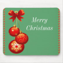 Merry Christmas mouse pad